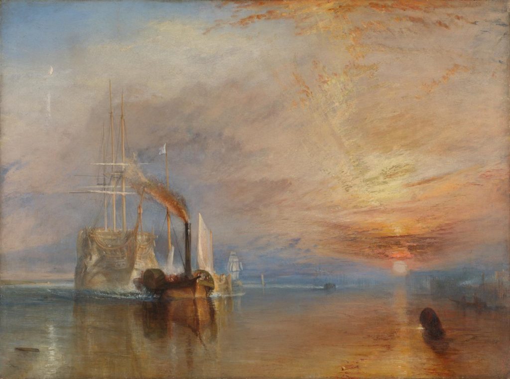 The Fighting Temeraire by Joseph Mallord William Turner