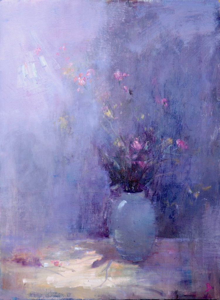 Wildflower Dream, by Barry John Raybould, 61cm x 45.5cm, Oil on Linen, 2020