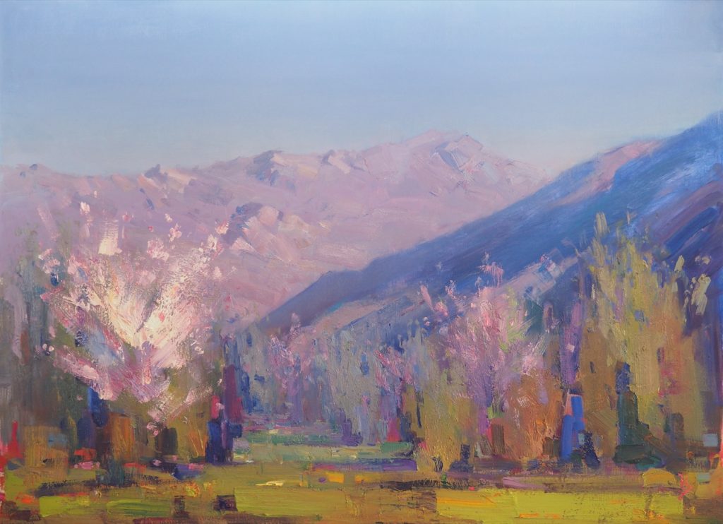 Cat. No. 1411 Montenegro Landscape, by Barry John Raybould, 80cm x 100cm